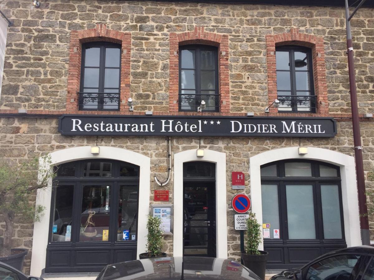 Restaurant Hotel Didier Meril Dinard Exterior foto