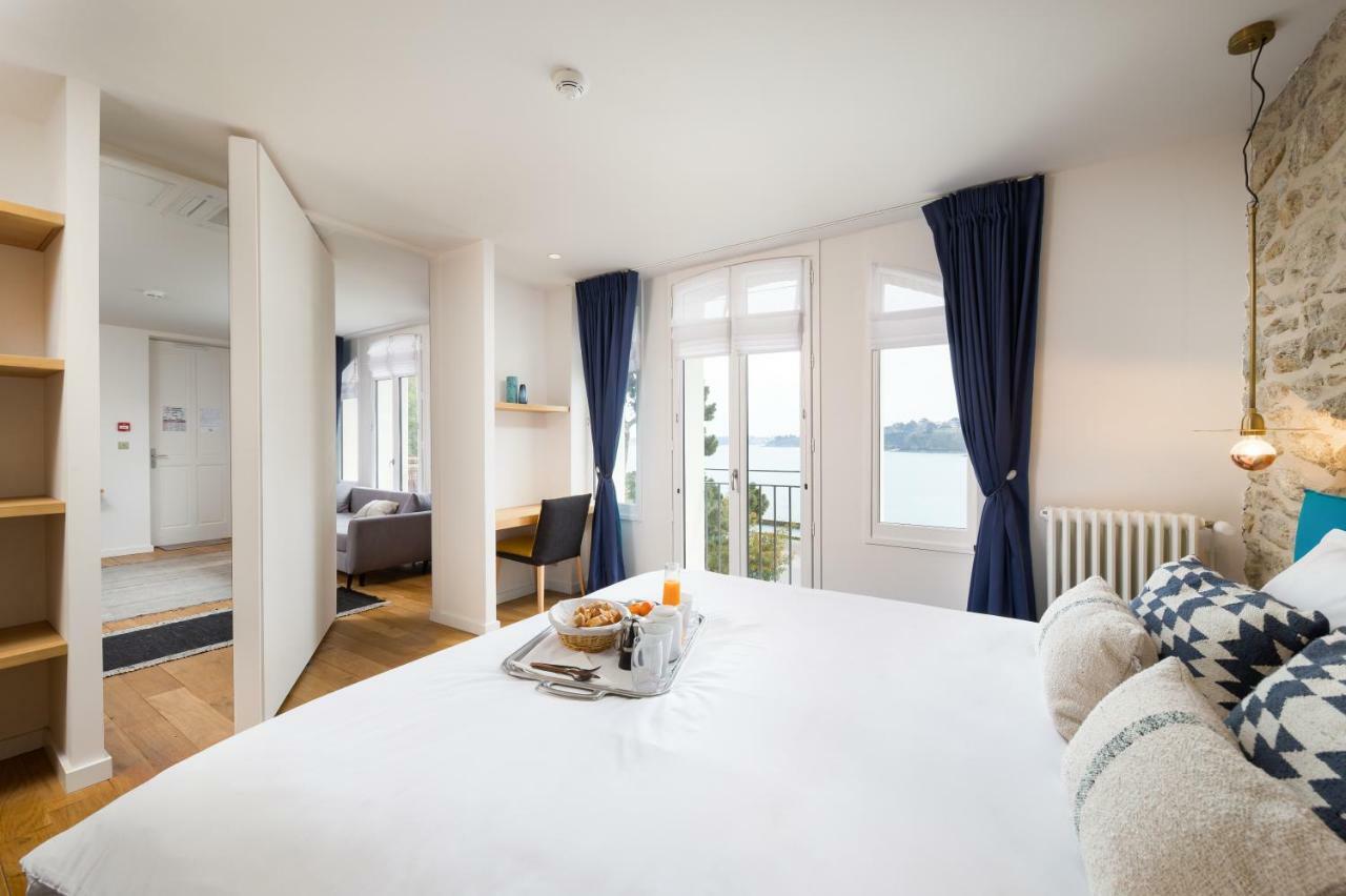Restaurant Hotel Didier Meril Dinard Exterior foto