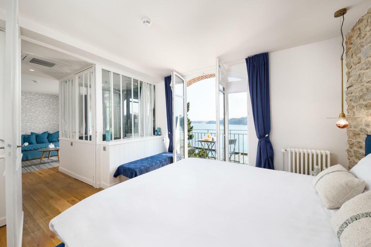 Restaurant Hotel Didier Meril Dinard Exterior foto
