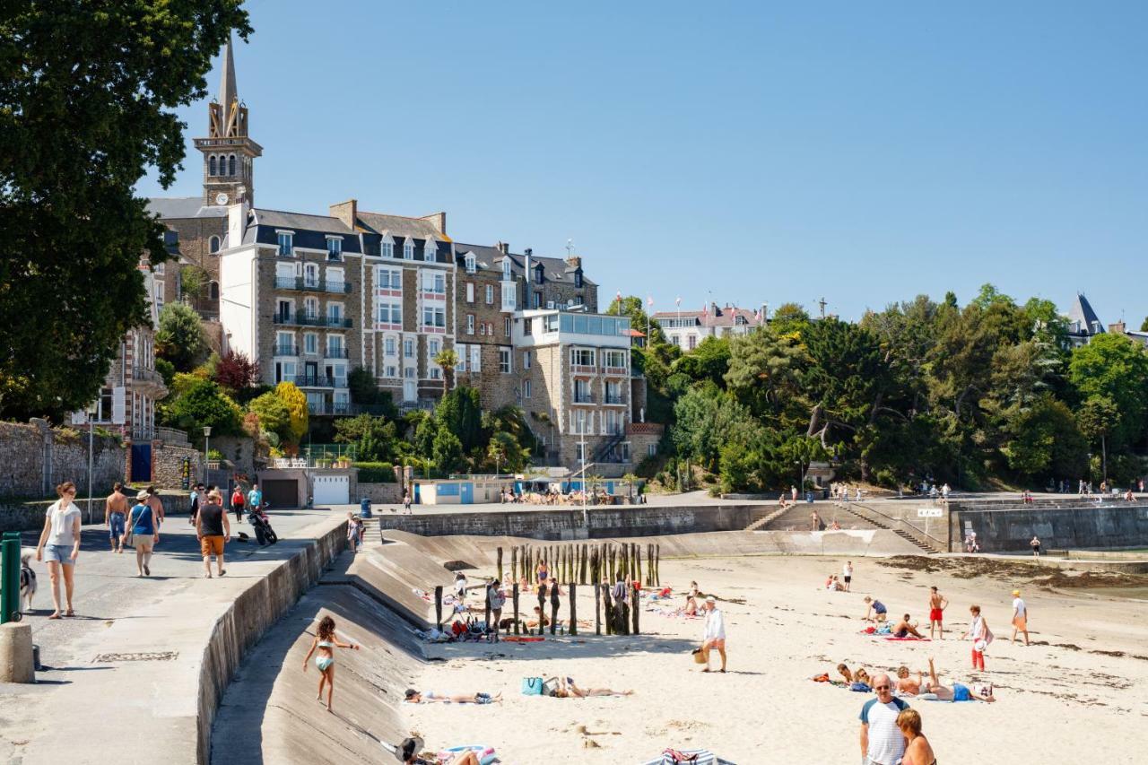 Restaurant Hotel Didier Meril Dinard Exterior foto